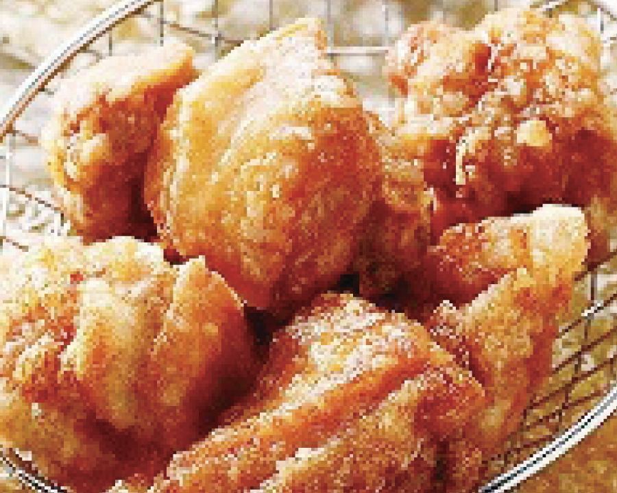 お蕎麦のお供に 鶏唐揚げ