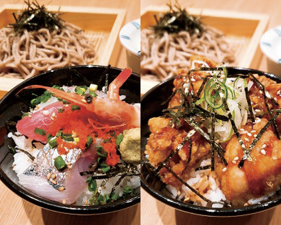 選べる丼と選べる小蕎麦セット