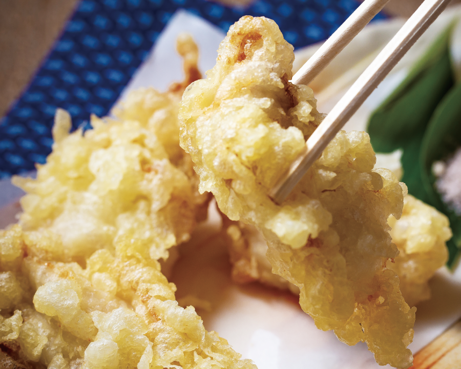 お蕎麦のお供に 天ぷら[3種]