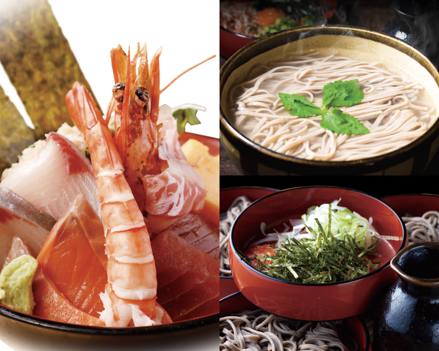 選べる蕎麦と選べる小丼セット