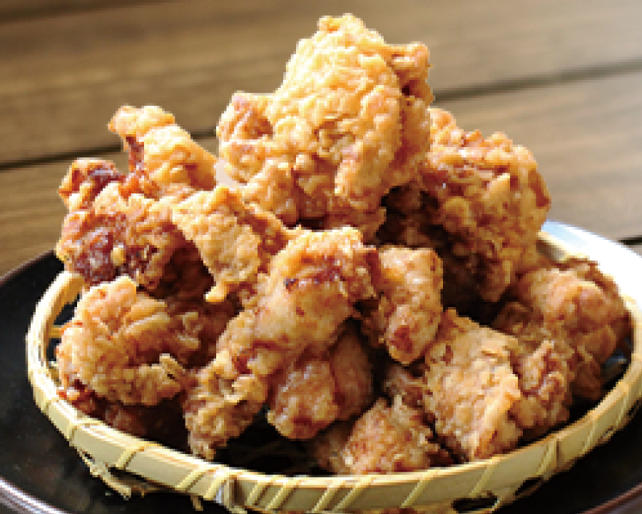 唐揚げ定食（4個入り）