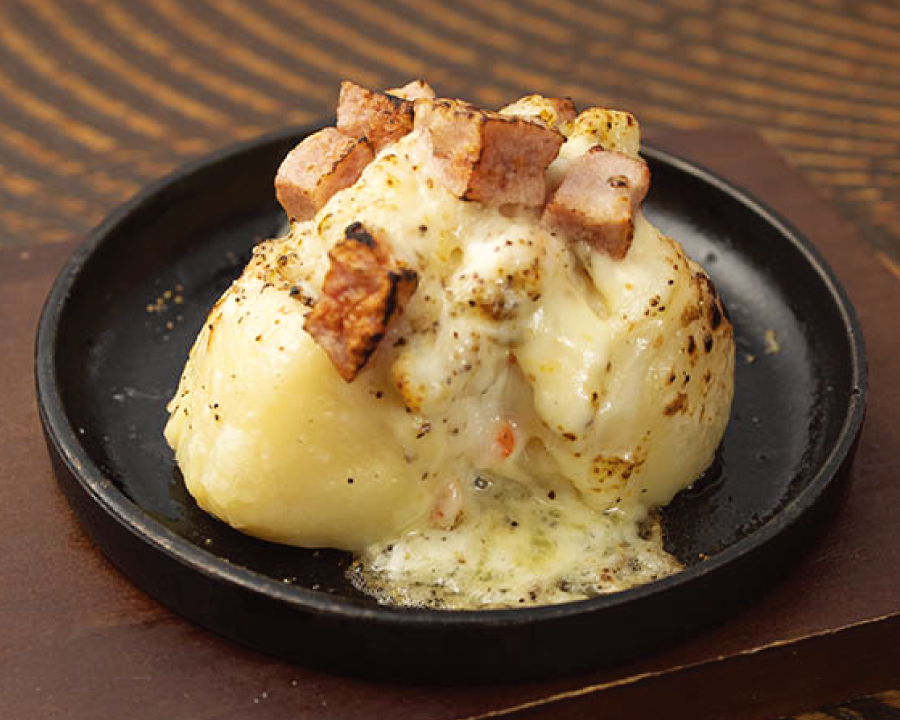 明宝ハムの◯ポテ焼き