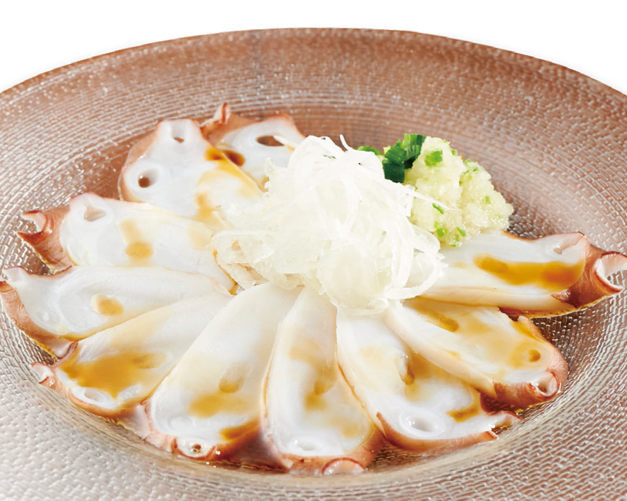 ぷりっぷり北海タコポン酢