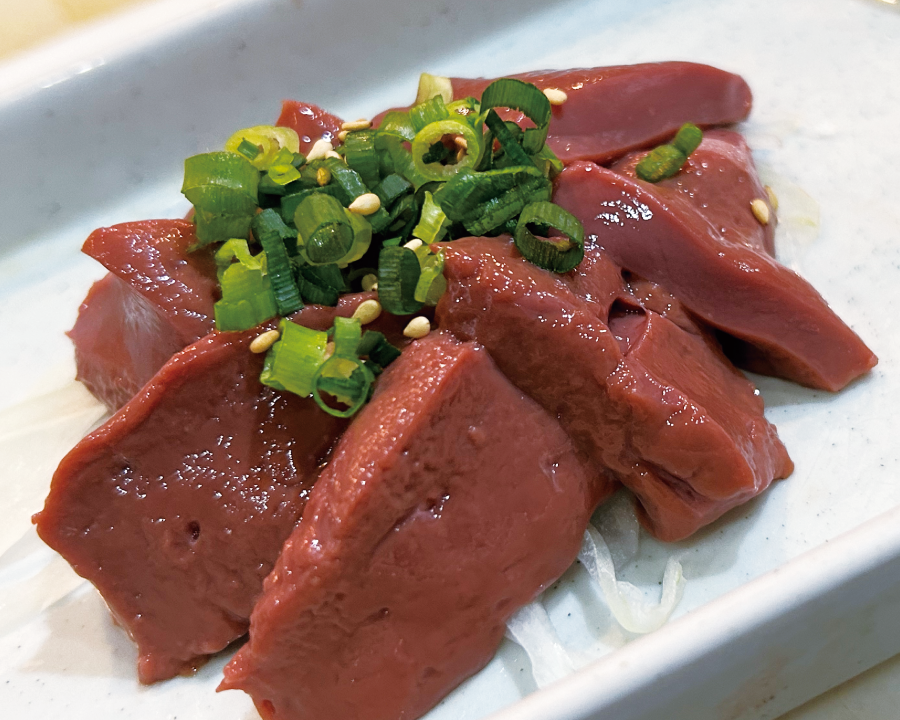 合法！国産牛レバ刺し