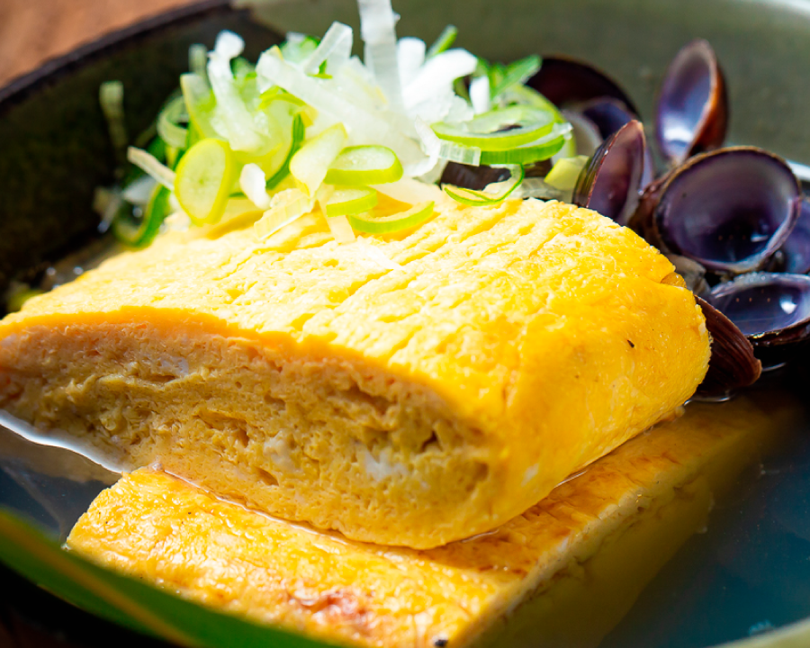 宍道湖しじみだし巻き