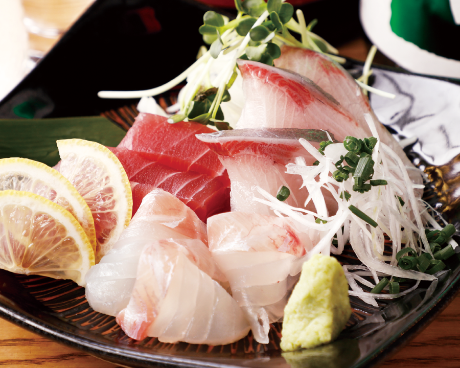 本日の刺身盛り
