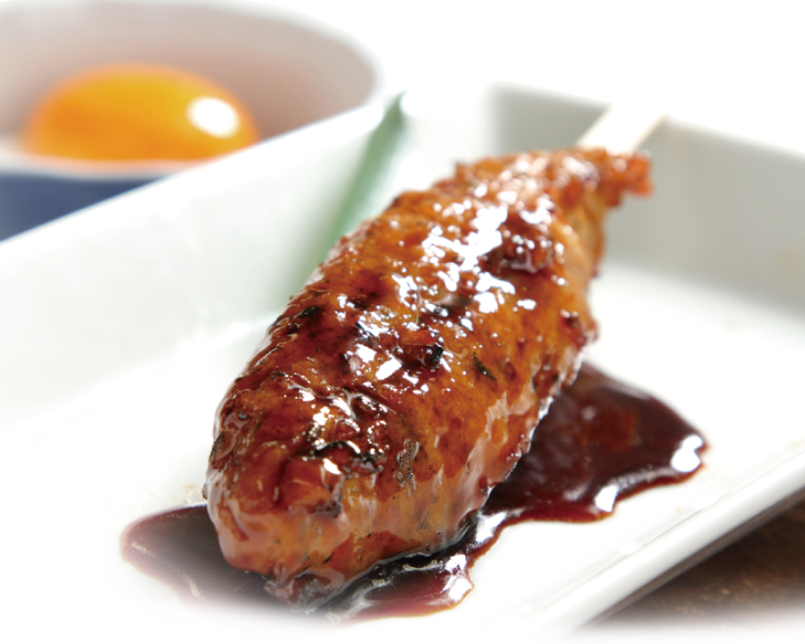 紅茶鴨のつくね串