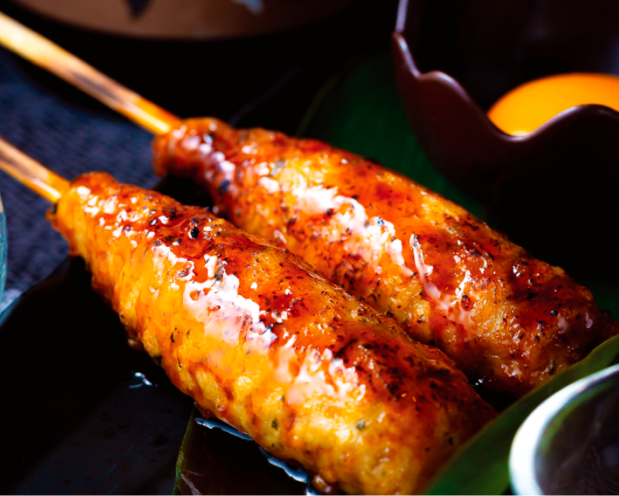 てりマヨつくね串