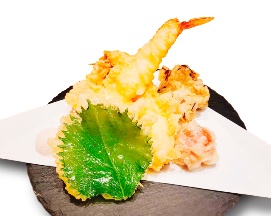 おまかせ天麩羅五種盛り