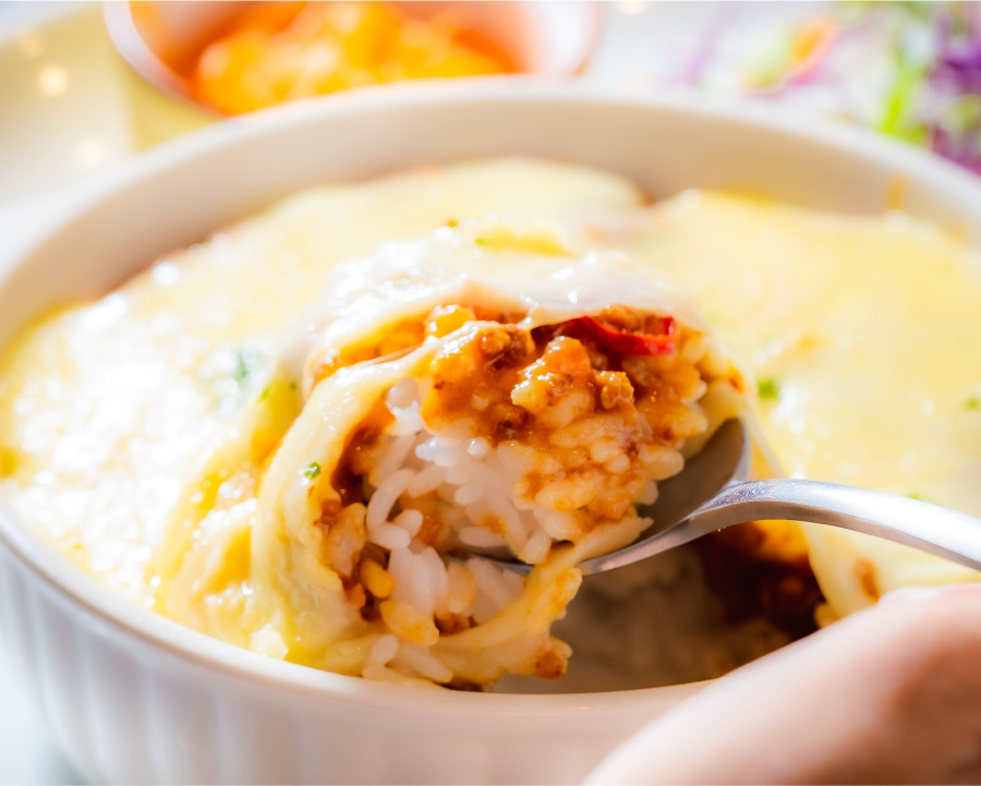 チーズカレーセット