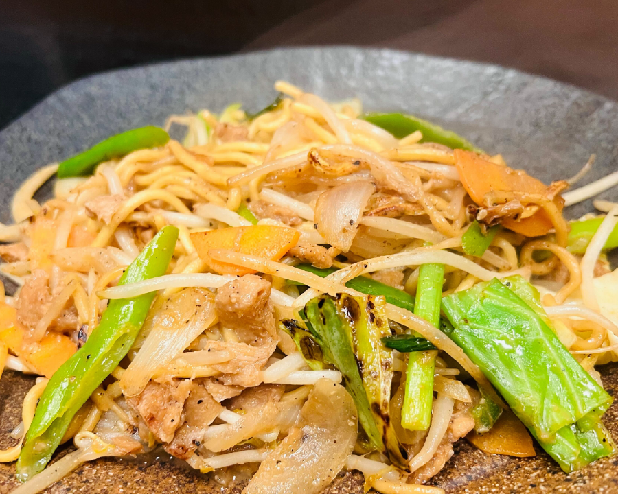 ピーナッツ焼きそば