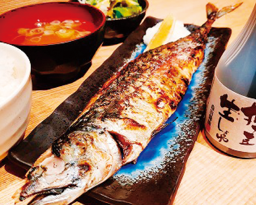 鯖一本定食