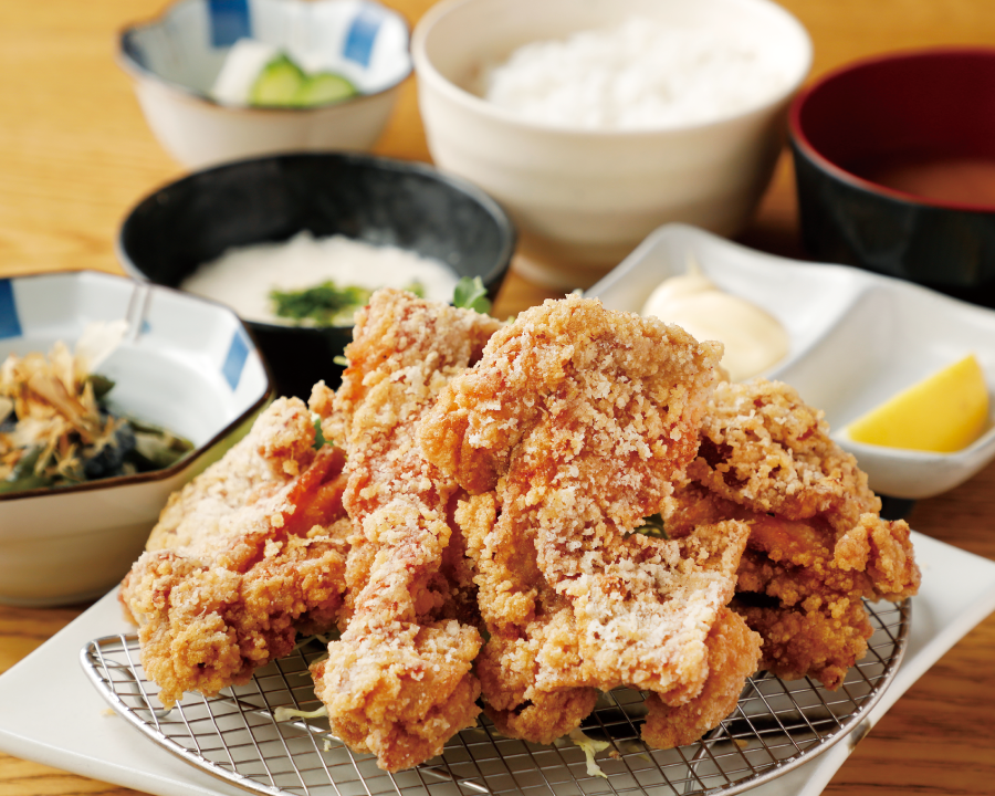 唐揚げ定食