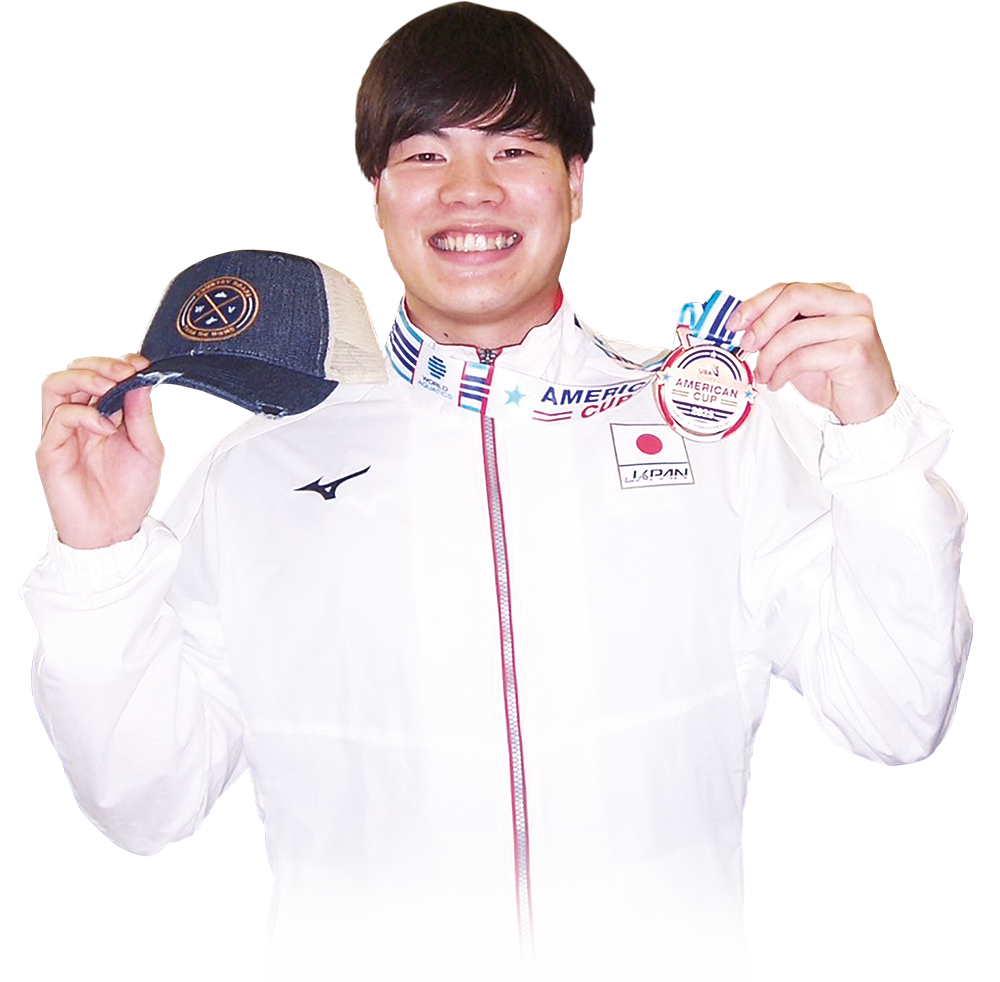 須山晴貴選手