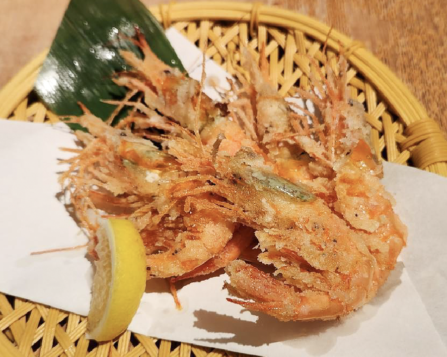 甘エビの唐揚げ