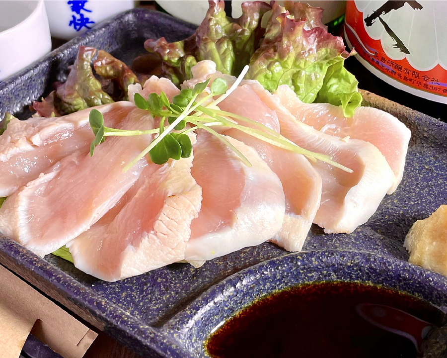 鶏のタタキ